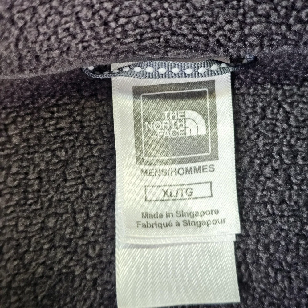 The North Face Pullover Mens XL Gray Fleece 1/4 Zip Long Sleeve Thermal‎ Top
